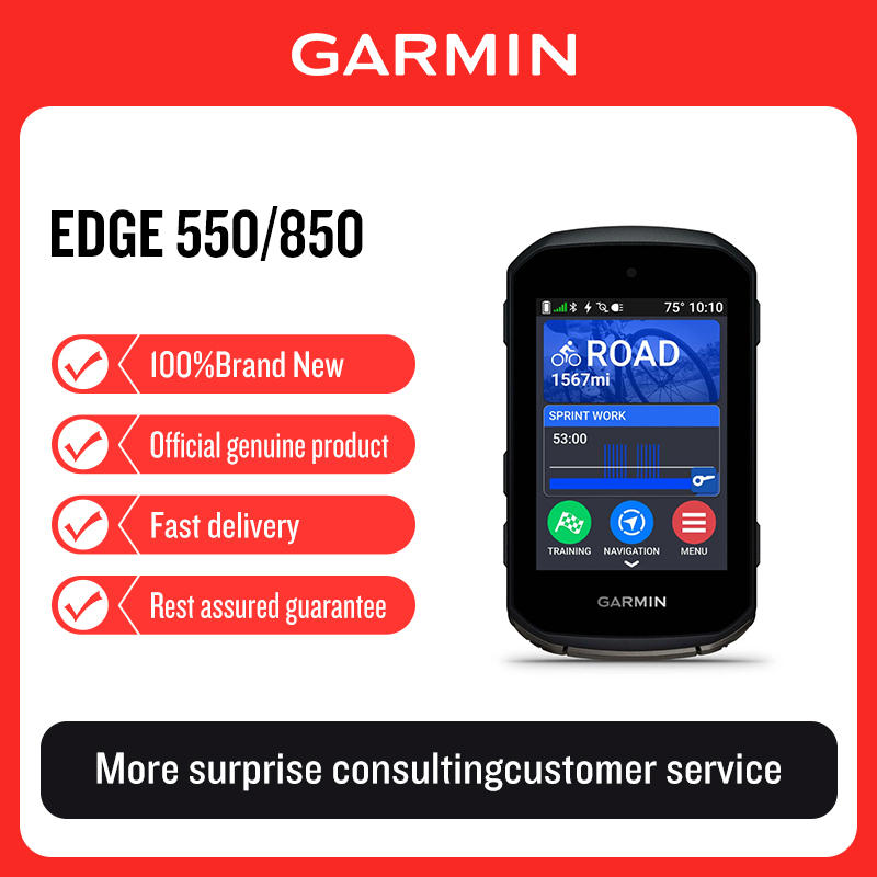 Mountain Biking Gifts - Komputer Bersepeda Garmin Edge 550/850 Navigasi