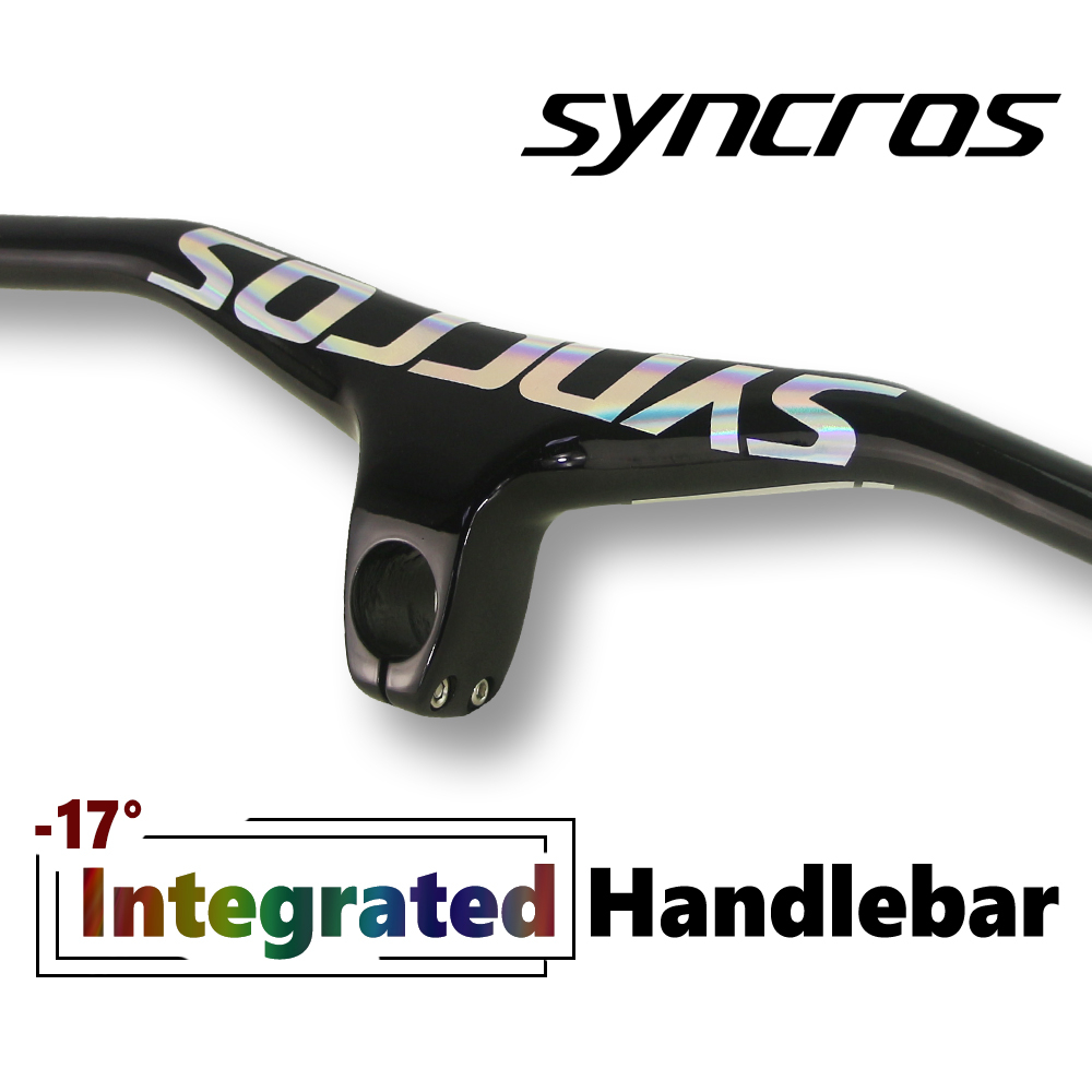 Mountain Biking Logo - Stang Sepeda Gunung Terintegrasi Syncros Chrome