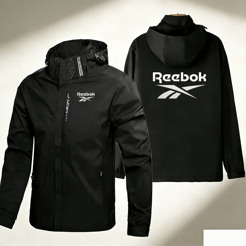 Mountain Biking Rain Jacket - Jaket Bersepeda Tahan Air Pria Logo