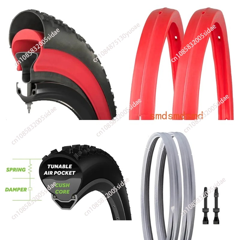 Mountain Biking Gear - Bantalan Ban Pelindung Tanpa Tabung, Cincin