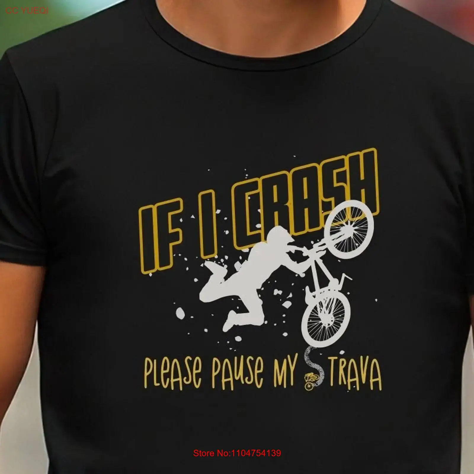 Mountain Biking Gifts - Kaos Lucu Sepeda Gunung Jika saya