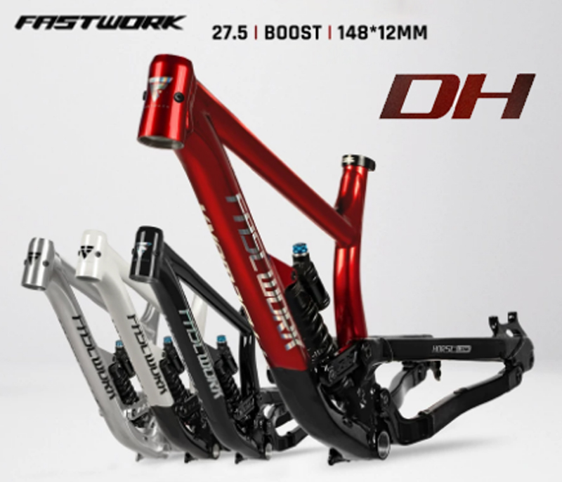 Mountain Biking In The Uk - Rangka Sepeda Full Suspension DH Aluminium
