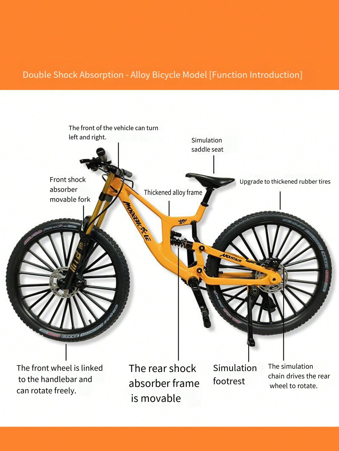 Sepeda gunung soft-tail downhi - Mountain Biking Game ulasan dan harga