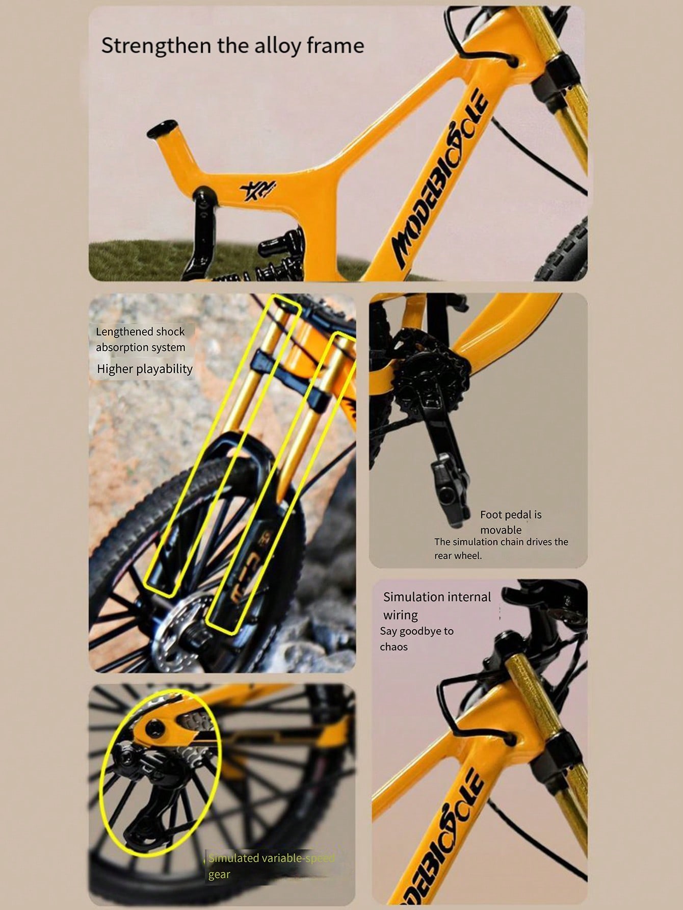 Sepeda gunung soft-tail downhi - Mountain Biking Game ulasan dan harga