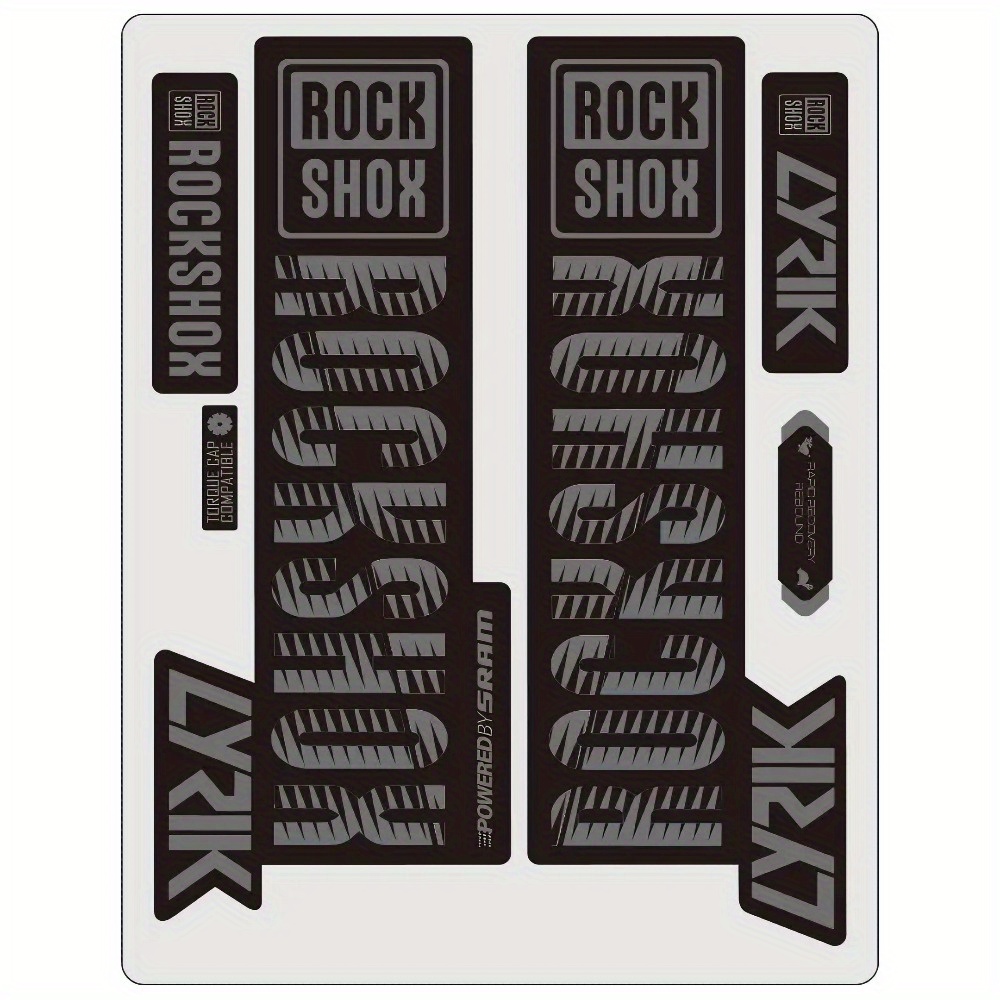Stiker Garpu Depan Sepeda Gunu - Mountain Biking Sport ulasan dan harga