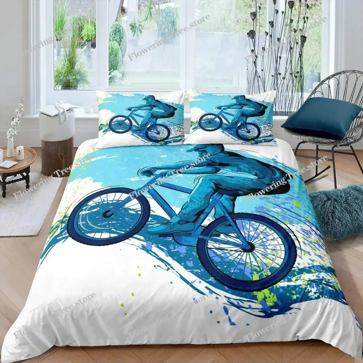 Set Penutup Selimut Sepeda Mic - Mountain Biking Game ulasan dan harga