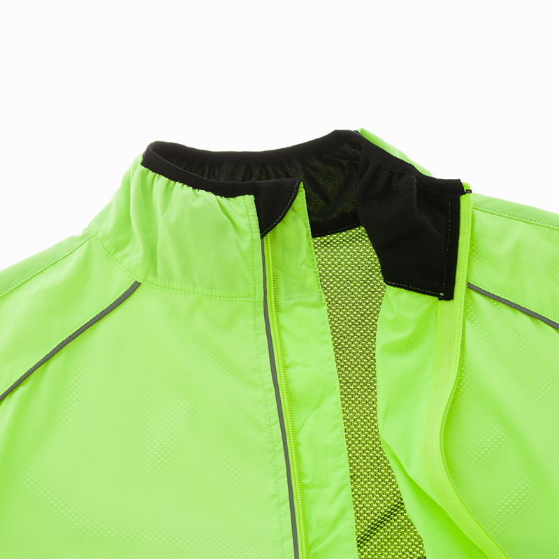 Jaket Bersepeda Angin Oranye M - Mountain Biking Rain Jacket ulasan dan harga