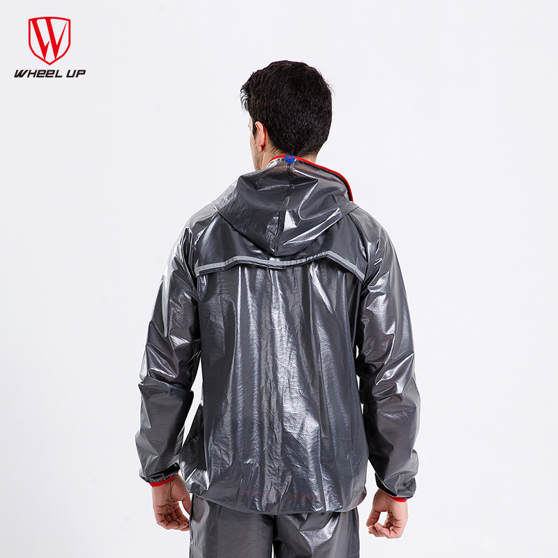 Jas hujan tipis tahan air, bar - Mountain Biking Rain Jacket ulasan dan harga