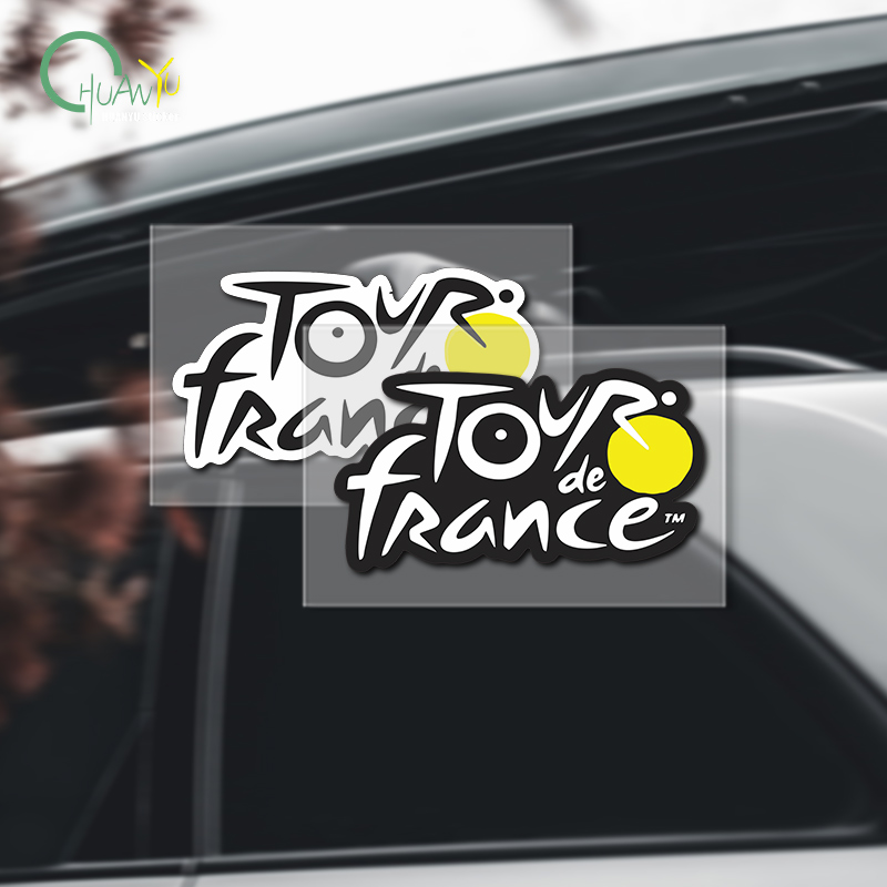 Stiker logo Tour de France unt - Mountain Biking Logo ulasan dan harga