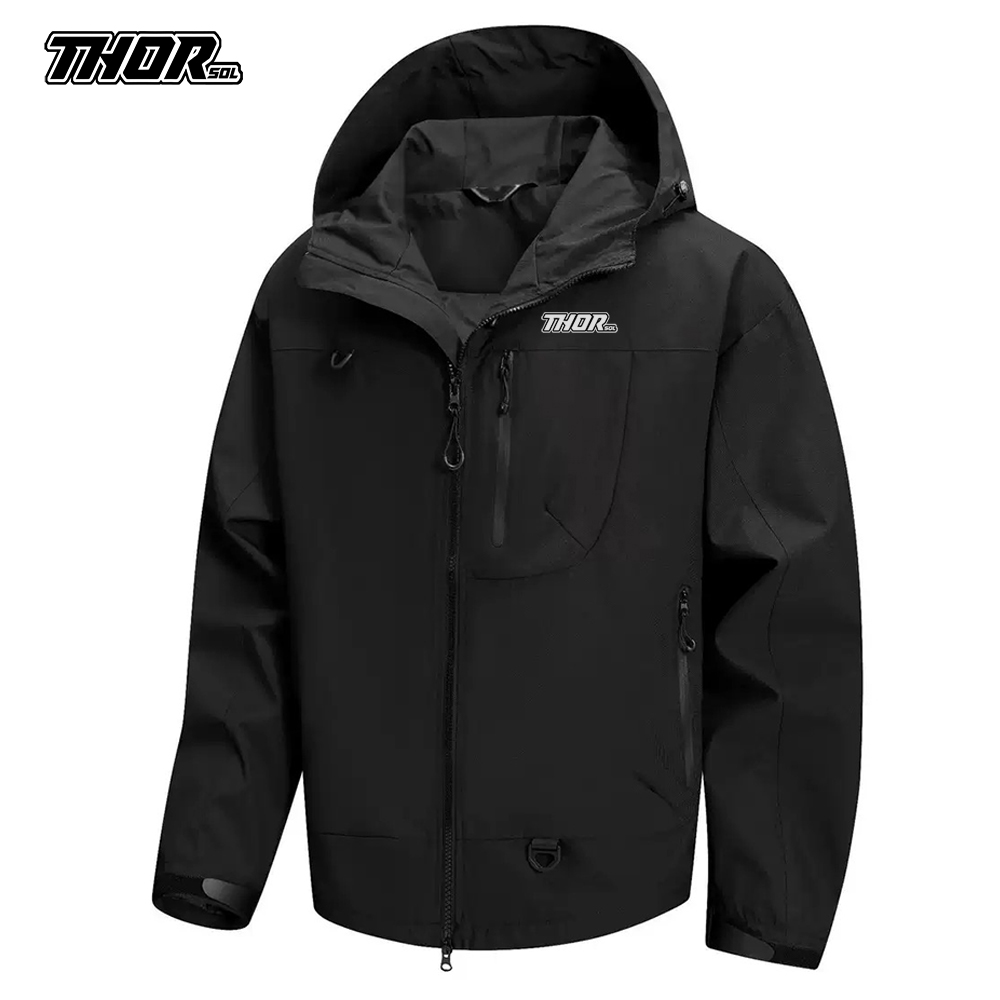 THORSOL Jaket Hujan Bersepeda  - Mountain Biking Rain Jacket ulasan dan harga