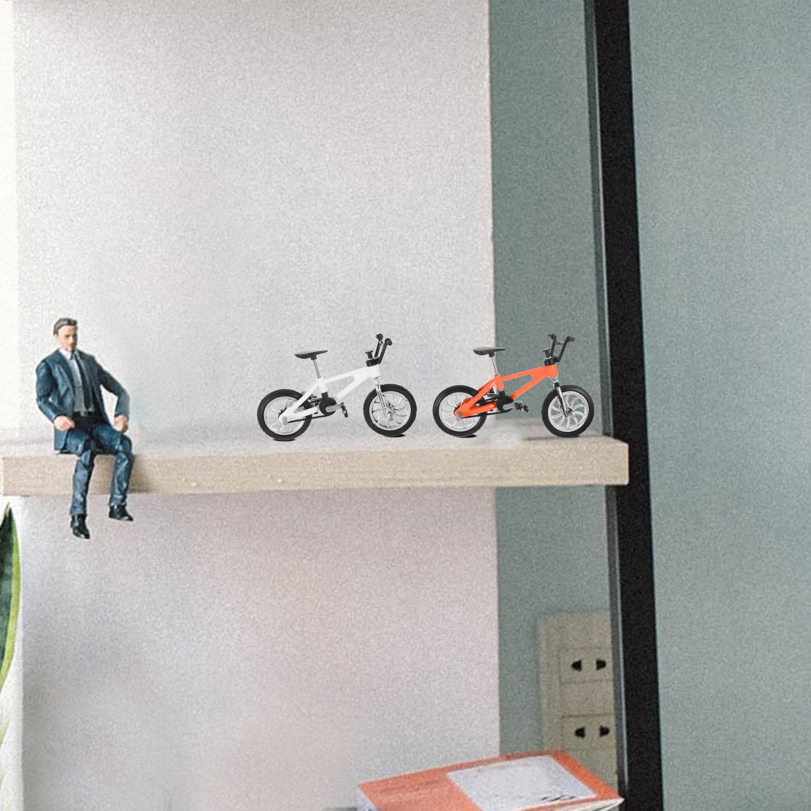 4Pcs Set Miniatur Sepeda Gunun - Mountain Biking Game ulasan dan harga
