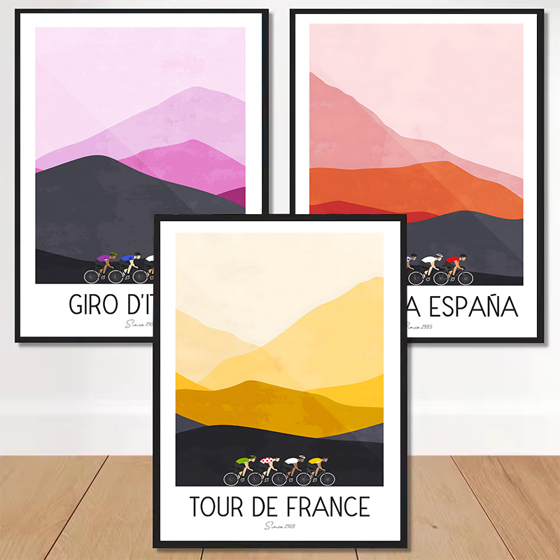 1 Buah Poster Sepeda Gunung Pr - Picture Of Mountain Biking ulasan dan harga