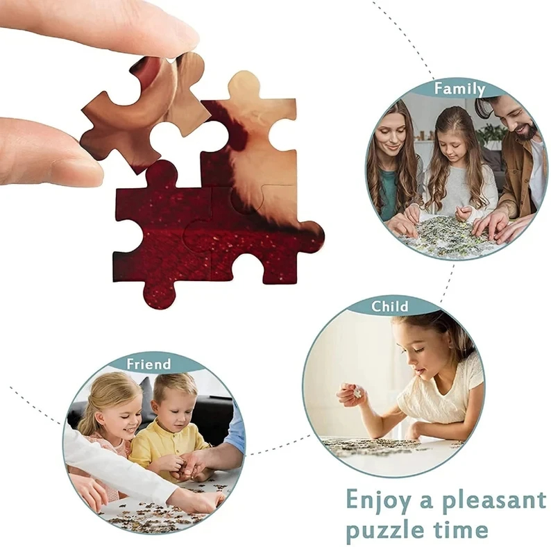 500/1000/1200/2000 PCS Puzzle  - Mountain Biking Game ulasan dan harga