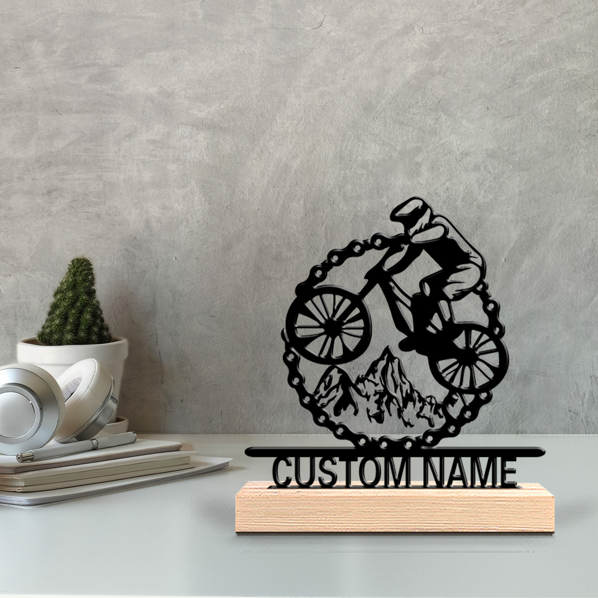 1pc Patung Logam Sepeda Gunung - Mountain Biking Gifts ulasan dan harga