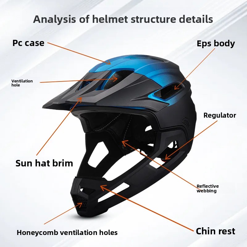Helm sepeda gunung off-road ba - Mountain Biking New Forest ulasan dan harga