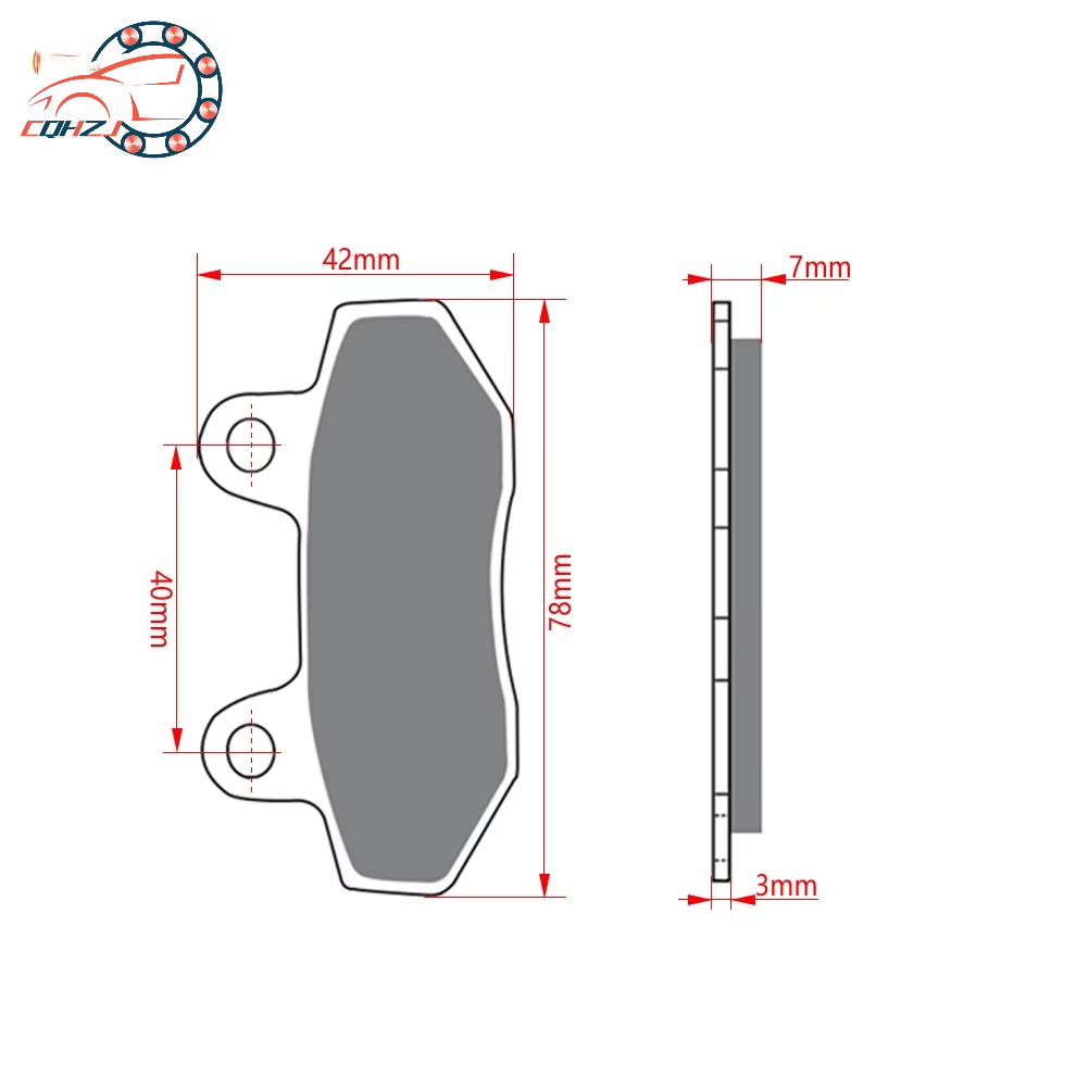 CQHZJ Bantalan Rem Depan Seped - Mountain Biking Shoes ulasan dan harga