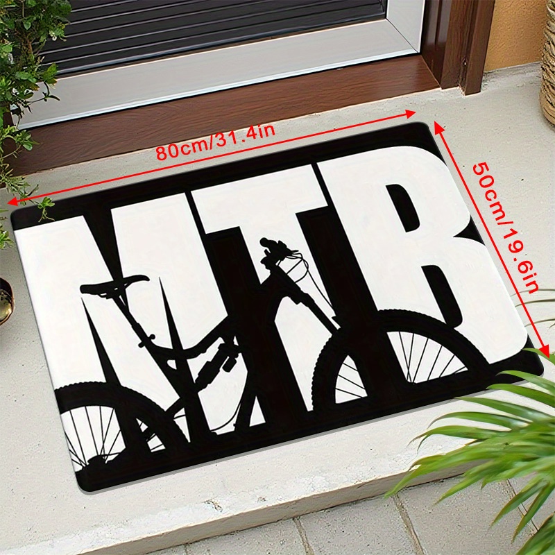 Keset Desain MTB Siluet Sepeda - Mountain Biking Game ulasan dan harga