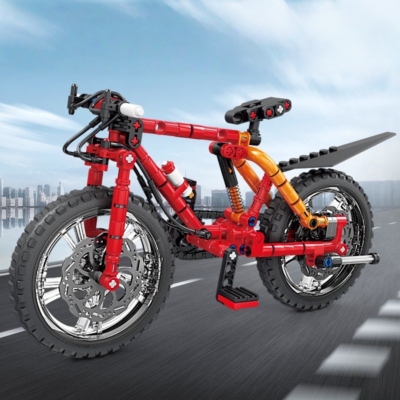 200+PCS Mainan Blok Bangunan S - Mountain Biking Gifts ulasan dan harga